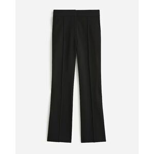 J.Crew Demi Boot Pant Italian Ponte Knit Classic Minimalist Black Size 2 Small